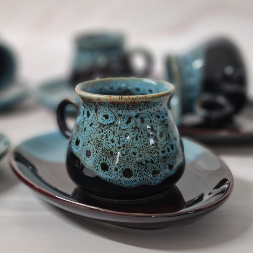 Tasse à café Color turquoise 