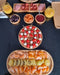 Assiette circulaire, bambou